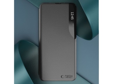 Tech-Protect Smart View case for Xiaomi Redmi 12 - black Tech-Protect Smart View case for Xiaomi Redmi 12 - black