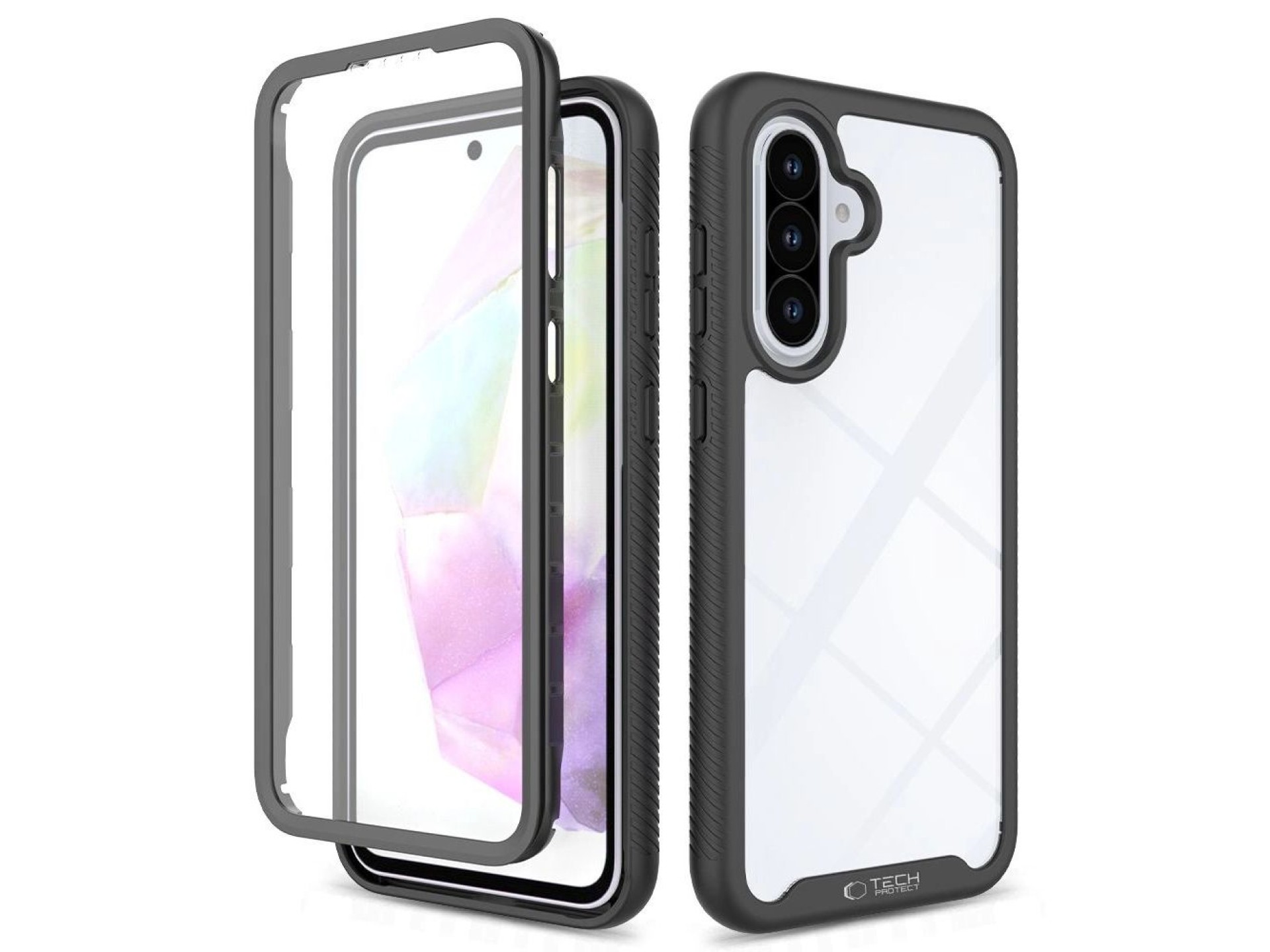 Capa protetora Tech-Protect para Samsung Galaxy A36 / A56 5G - Preta