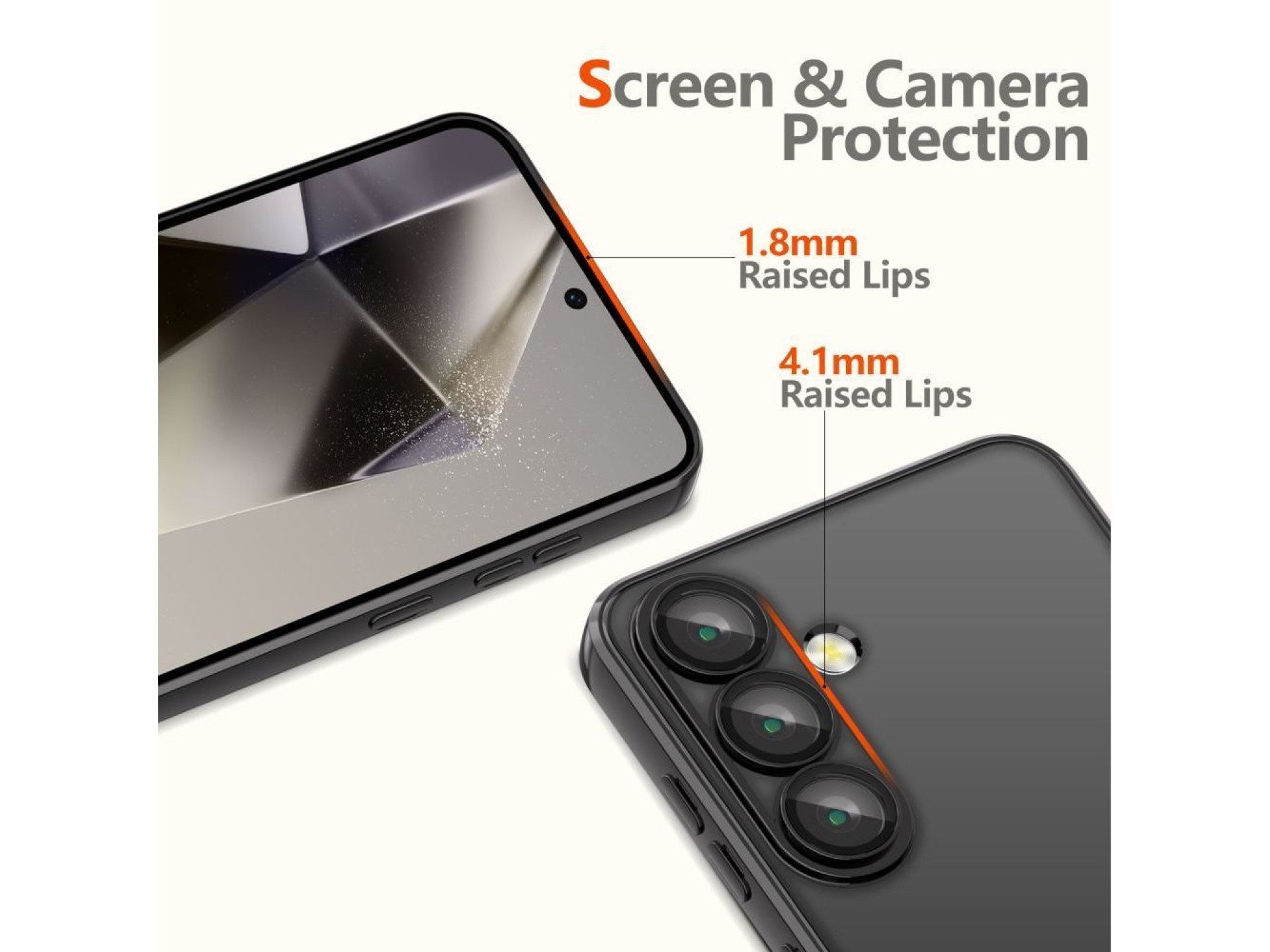 Funda Tech-Protect MagFlex MagSafe para Samsung Galaxy A56 5G - Negro transparente