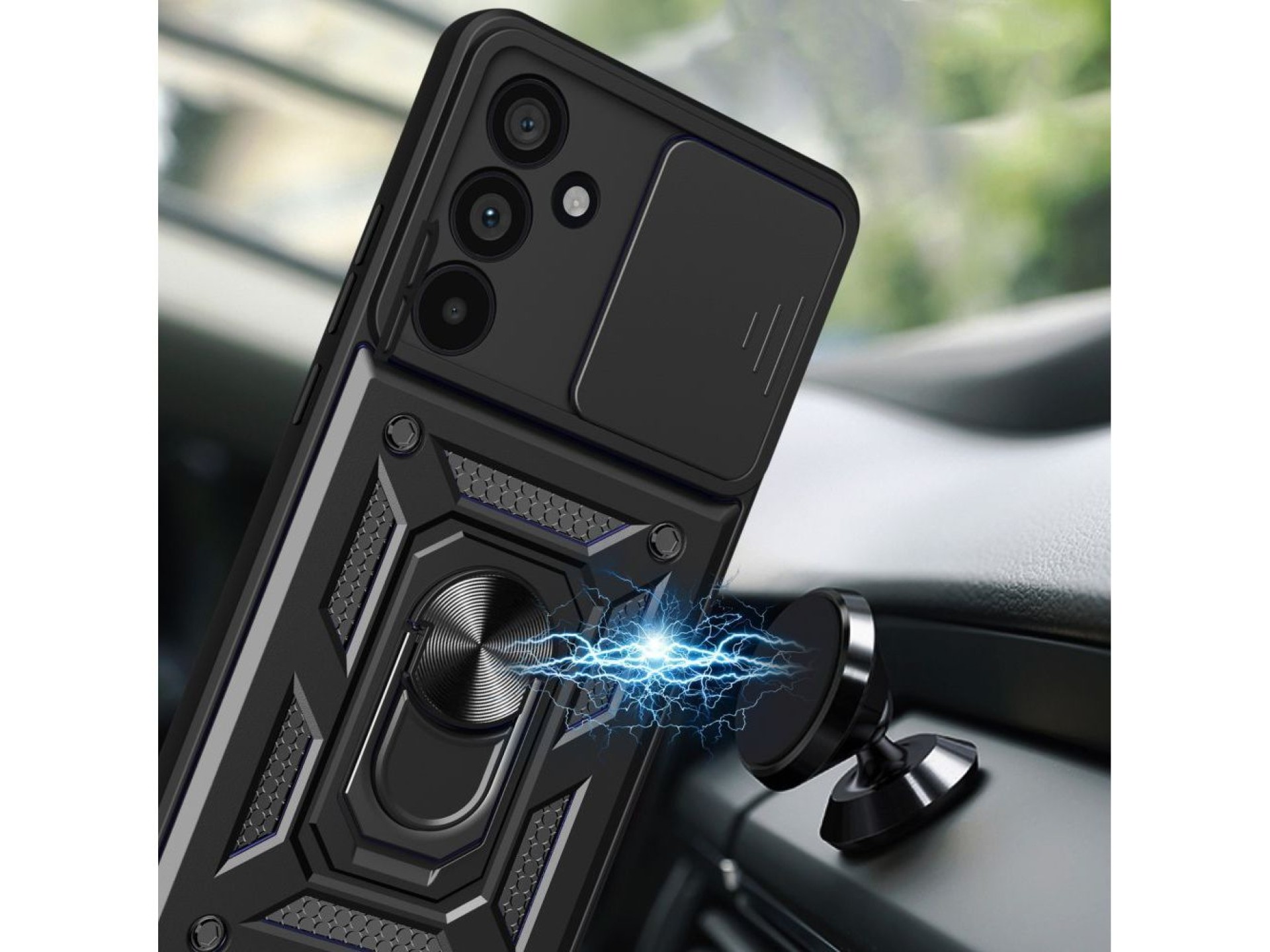 Capa Tech-Protect CamShield Pro para Samsung Galaxy A56 5G - Preta