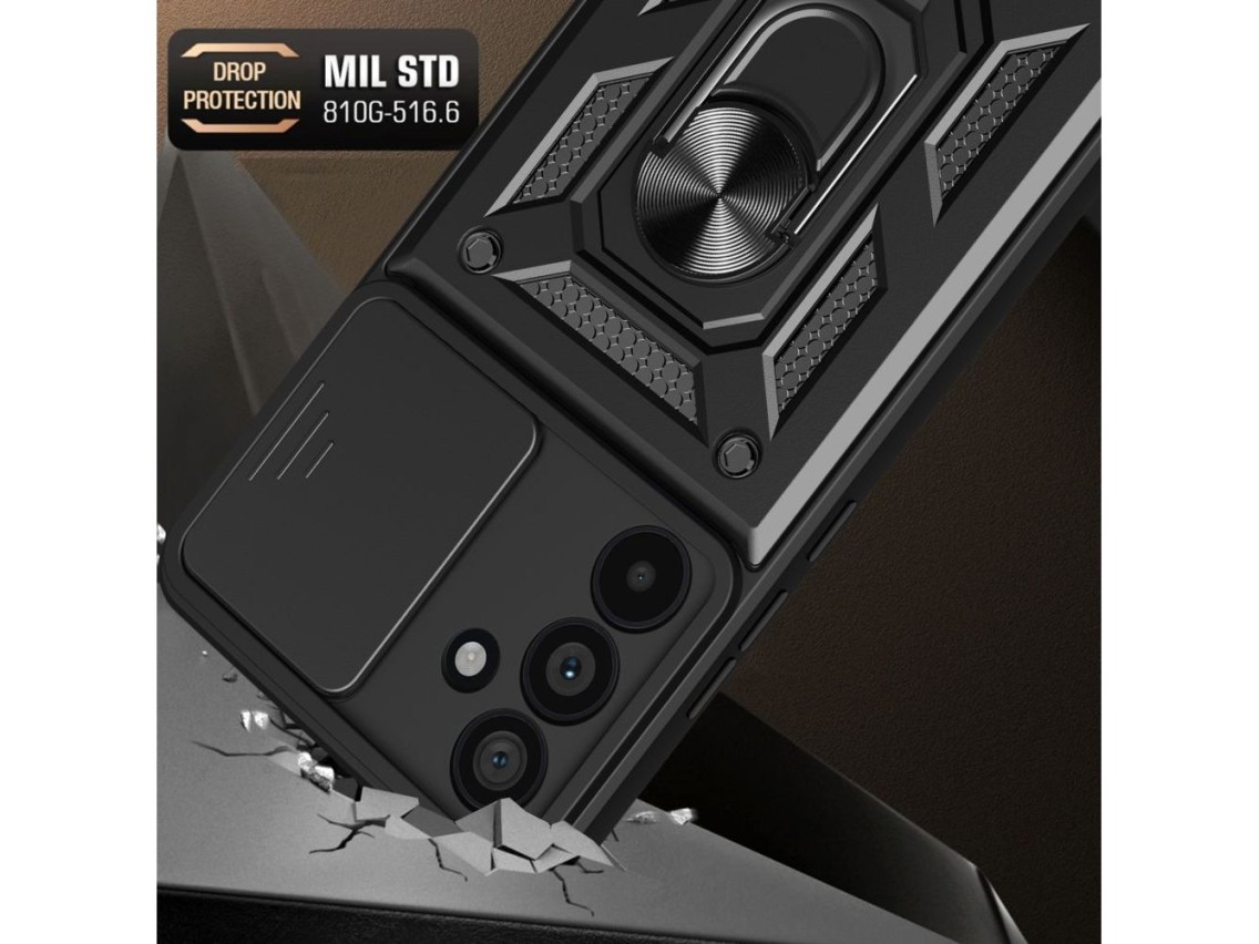 Capa Tech-Protect CamShield Pro para Samsung Galaxy A56 5G - Preta