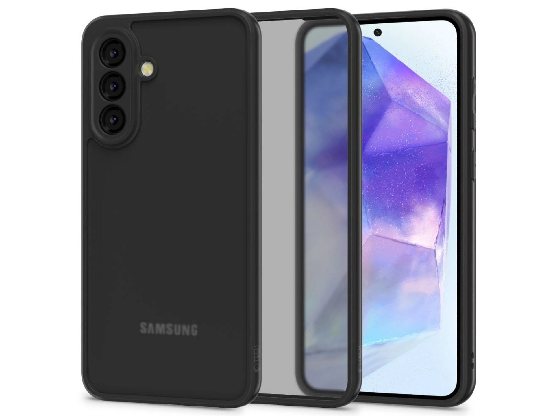 Funda Tech-Protect MagMat para Samsung Galaxy A56 5G - Negro mate