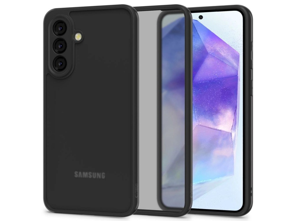 Funda Tech-Protect MagMat para Samsung Galaxy A56 5G - Negro mate