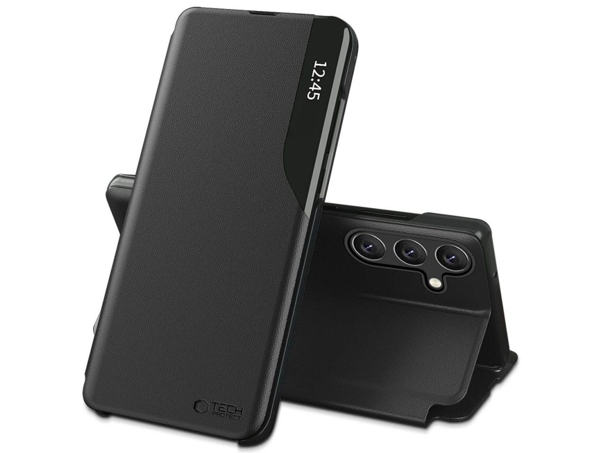 Tech-Protect Smart View Case for Samsung Galaxy A56 5G - Black