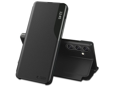 Tech-Protect Smart View Case for Samsung Galaxy A56 5G - Black Tech-Protect Smart View Case for Samsung Galaxy A56 5G - Black