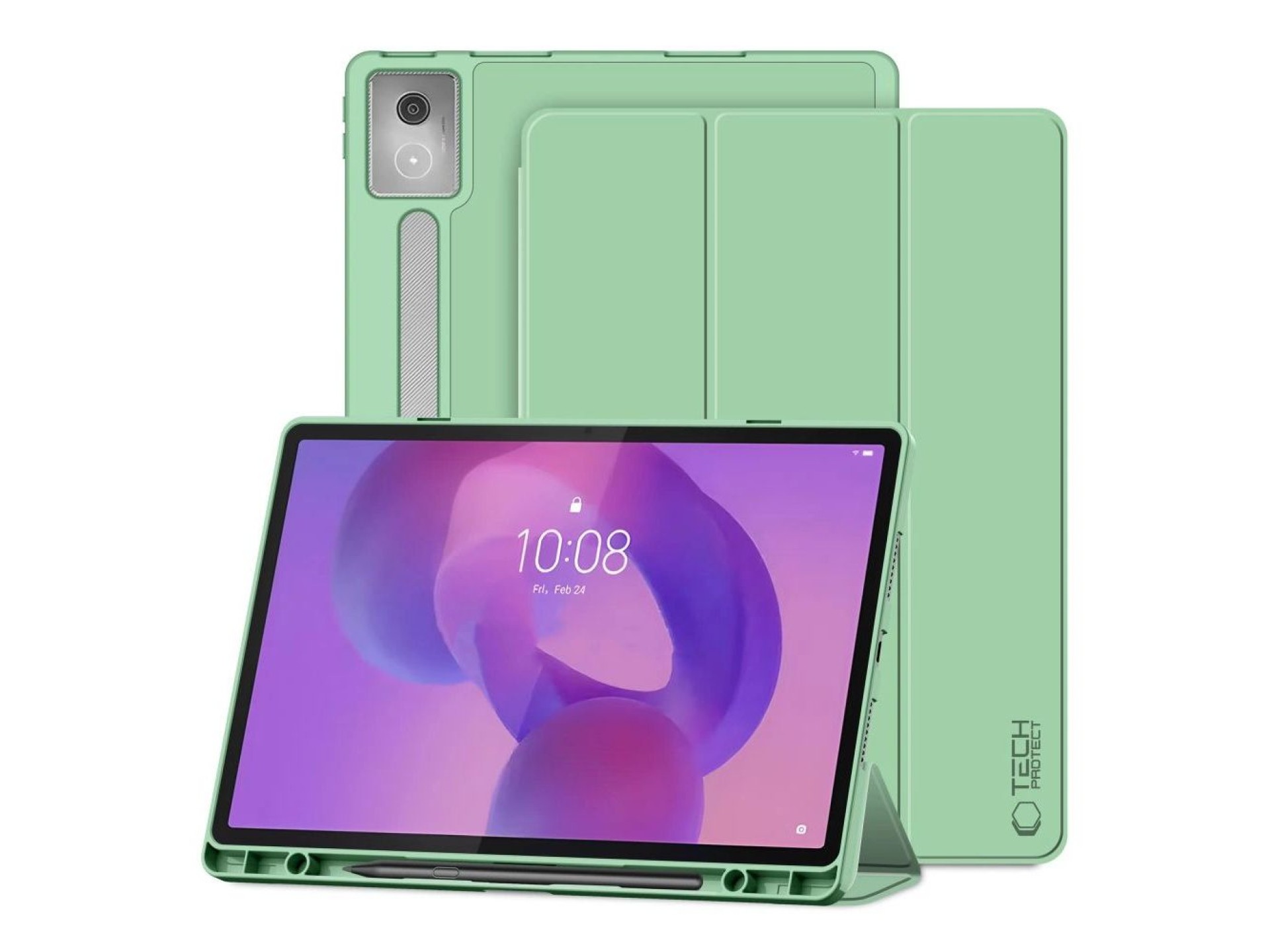 Capa Tech-Protect SC para Lenovo Idea Tab Pro / Pro MT 12.7 TB-373 - Verde