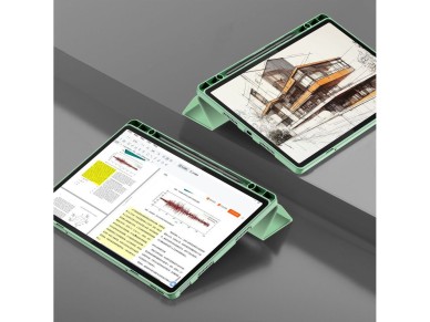 Capa Tech-Protect SC para Lenovo Idea Tab Pro / Pro MT 12.7 TB-373 - Verde