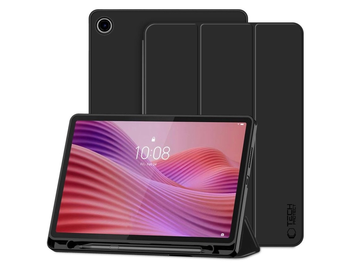 Tech-Protect SmartCase Pen para Lenovo Tab 10.1 TB-311 - Preto