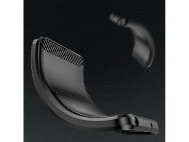 Tech-Protect TPUCarbon Case for Motorola Moto G05 / E15 - Black Tech-Protect TPUCarbon Case for Motorola Moto G05 / E15 - Black
