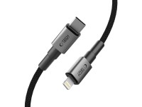 Tech-Protect Ultraboost DNA USB-C / Lightning PD27W/3A cable 25 cm - gray Tech-Protect Ultraboost DNA USB-C / Lightning PD27W/3A cable 25 cm - gray