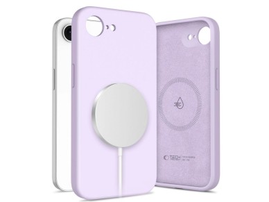 Tech-Protect Liquid Silicone MagSafe Case for iPhone 16e / 17e - Purple Tech-Protect Liquid Silicone MagSafe Case for iPhone 16e / 17e - Purple