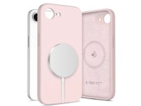 Capa Tech-Protect MagSafe de silicone líquido para iPhone 16e/17e - Rosa Capa Tech-Protect MagSafe de silicone líquido para iPhone 16e/17e - Rosa