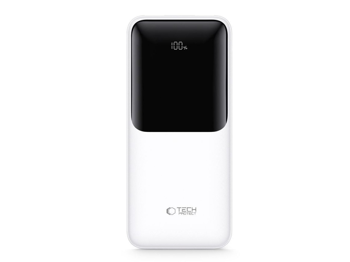 Powerbank Tech-Protect PB01 10000mAh 22.5W - branco
