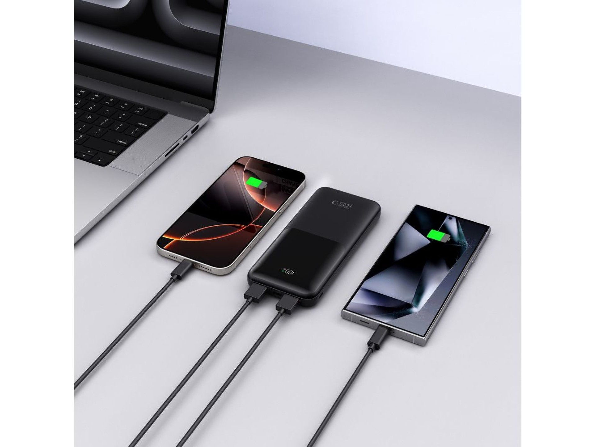 Powerbank Tech-Protect PB01 10000mAh 22.5W - black