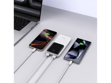 Powerbank Tech-Protect PB01 10000mAh 22.5W - blanco Powerbank Tech-Protect PB01 10000mAh 22.5W - blanco