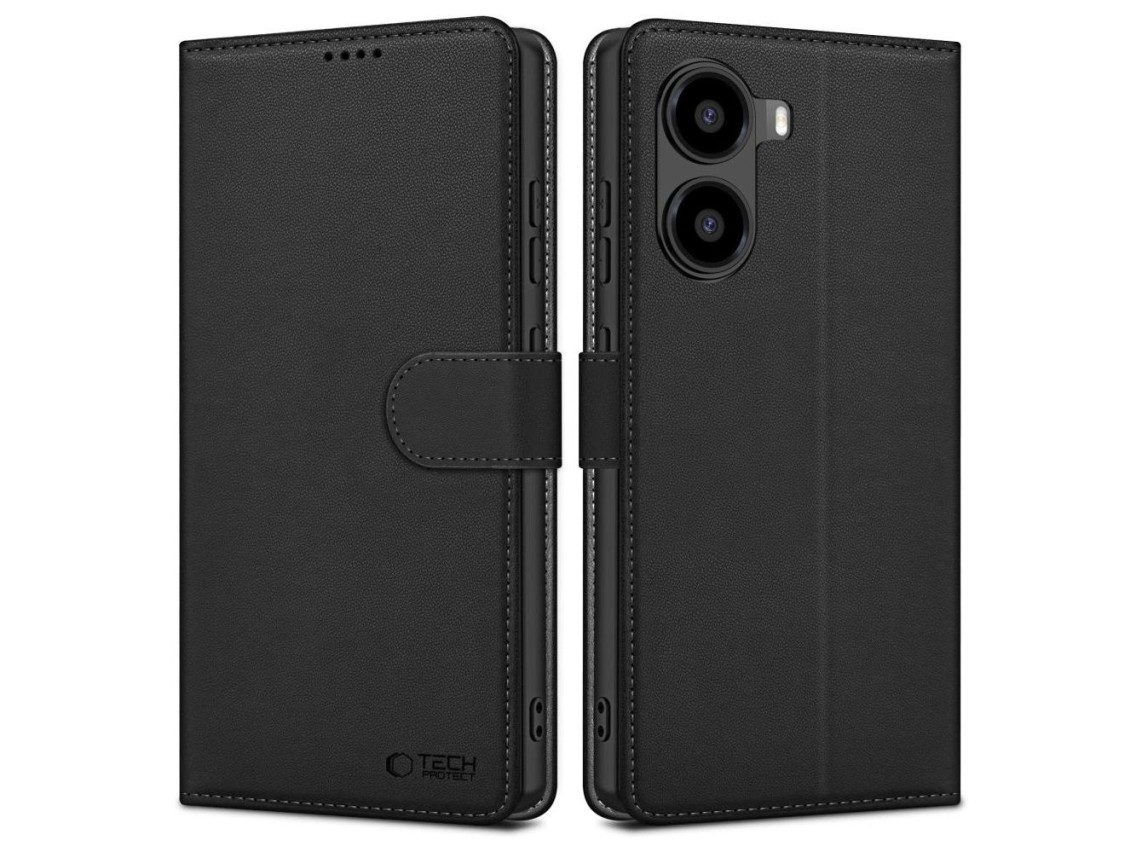 Capa carteira Tech-Protect para Xiaomi Poco X7 Pro 5G - Preta