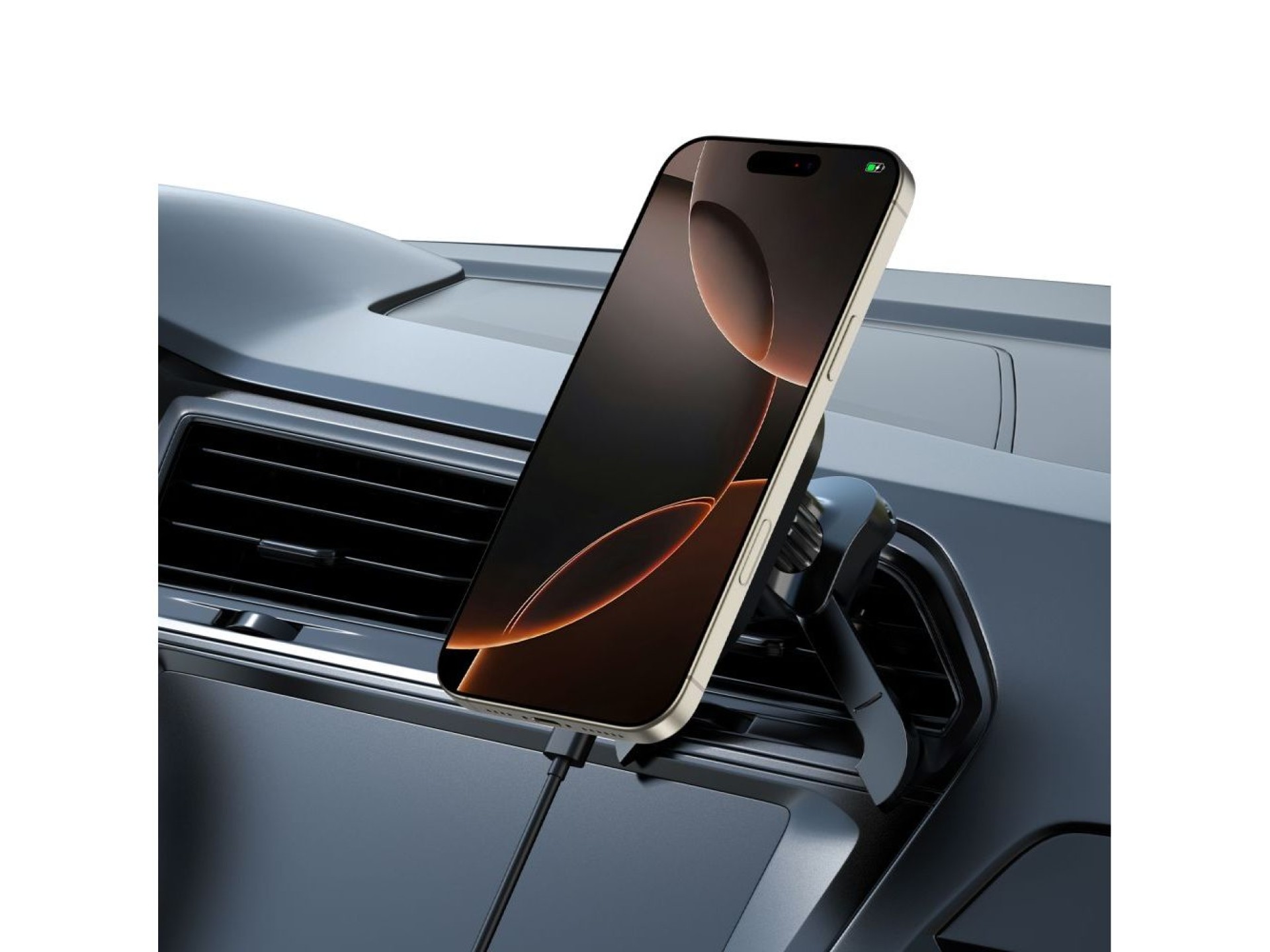 Tech-Protect MM15W-V6 Magnetic MagSafe Car Air Vent Holder - Black