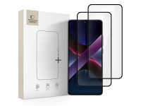 Protector de pantalla de vidrio templado Tech-Protect Glass Fit+ (paquete de 2) para Xiaomi Poco X7 