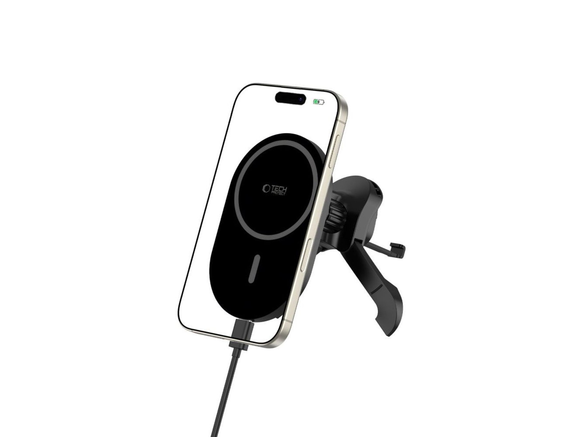 Tech-Protect MM15W-V6 Magnetic MagSafe Car Air Vent Holder - Black