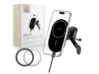Tech-Protect MM15W-V6 Magnetic MagSafe Car Air Vent Holder - Black