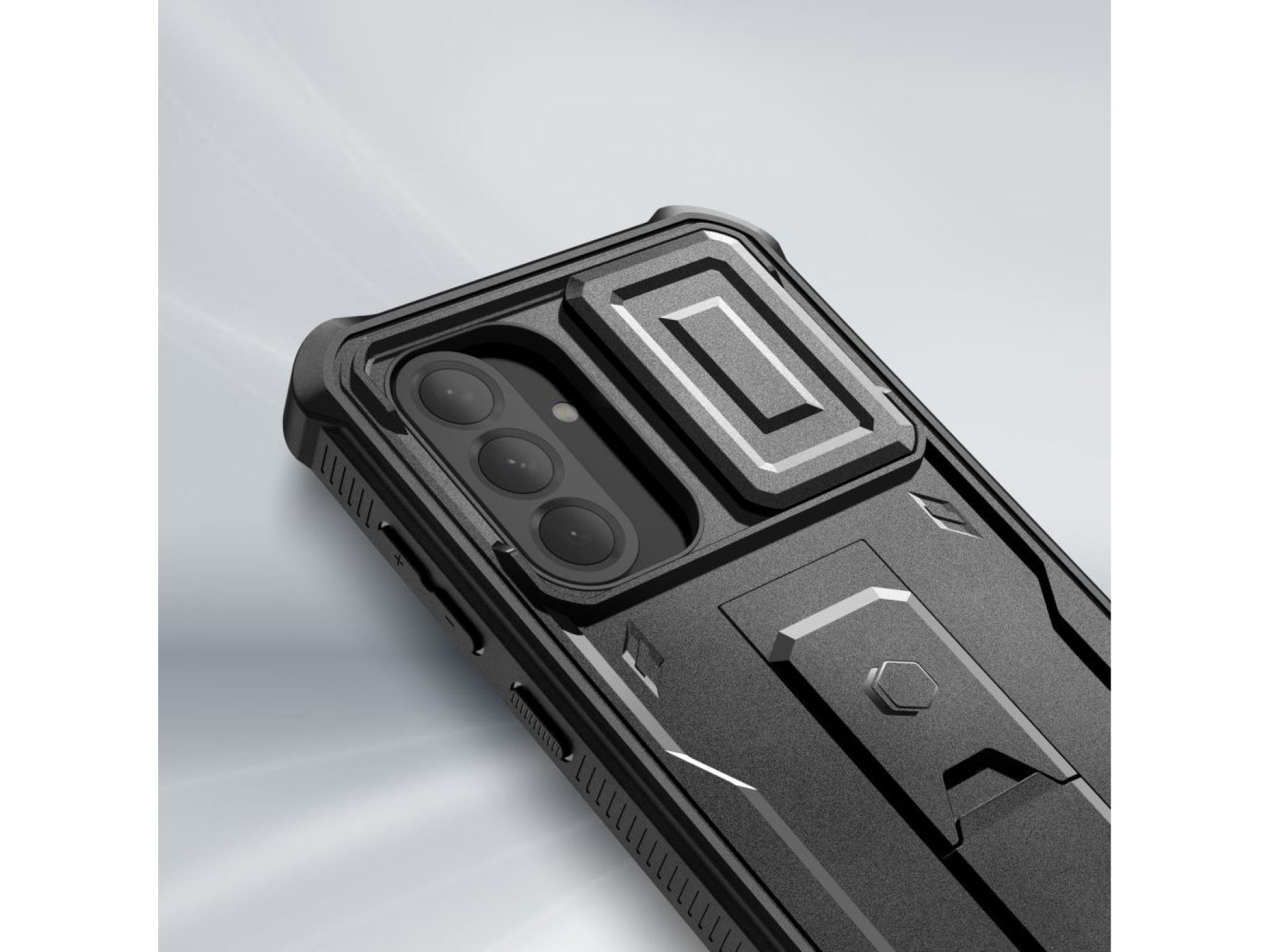 Capa Tech-Protect Kevlar Cam+ para Samsung Galaxy A56 5G - Preta