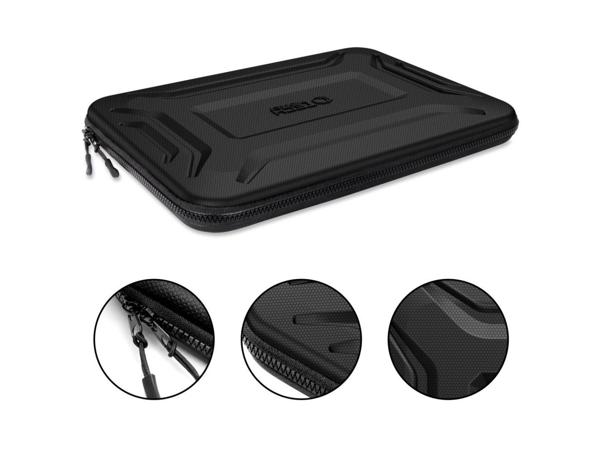 Capa para laptop Tech-Protect Kevlar Pro de 15 a 16 polegadas - Preta