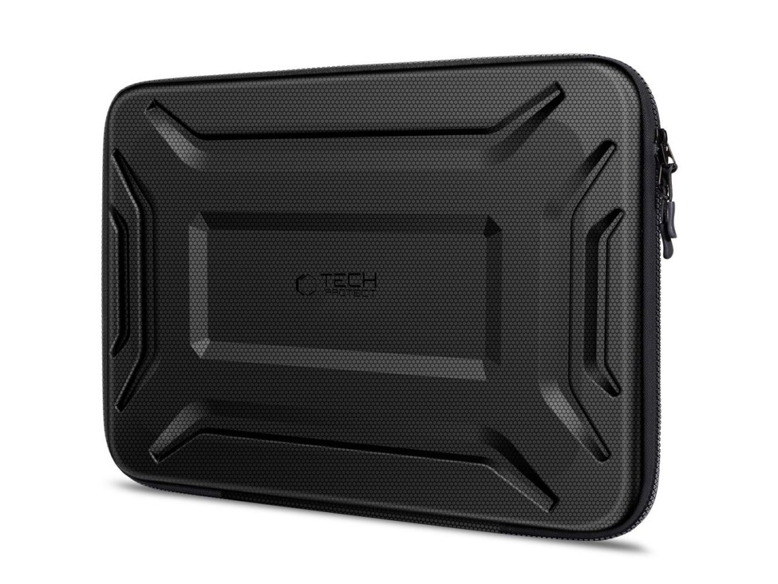Capa para laptop Tech-Protect Kevlar Pro de 15 a 16 polegadas - Preta