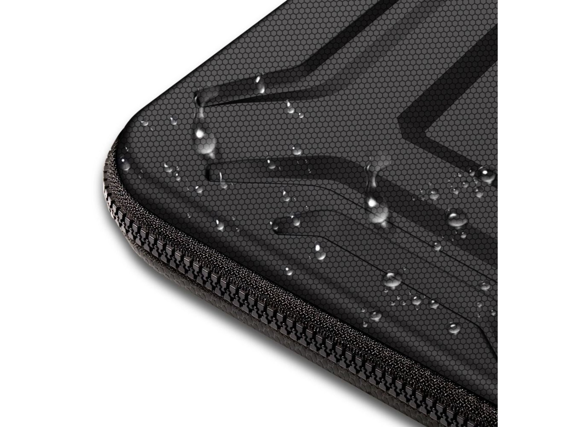 Capa para laptop Tech-Protect Kevlar Pro de 13 a 14 polegadas - Preta