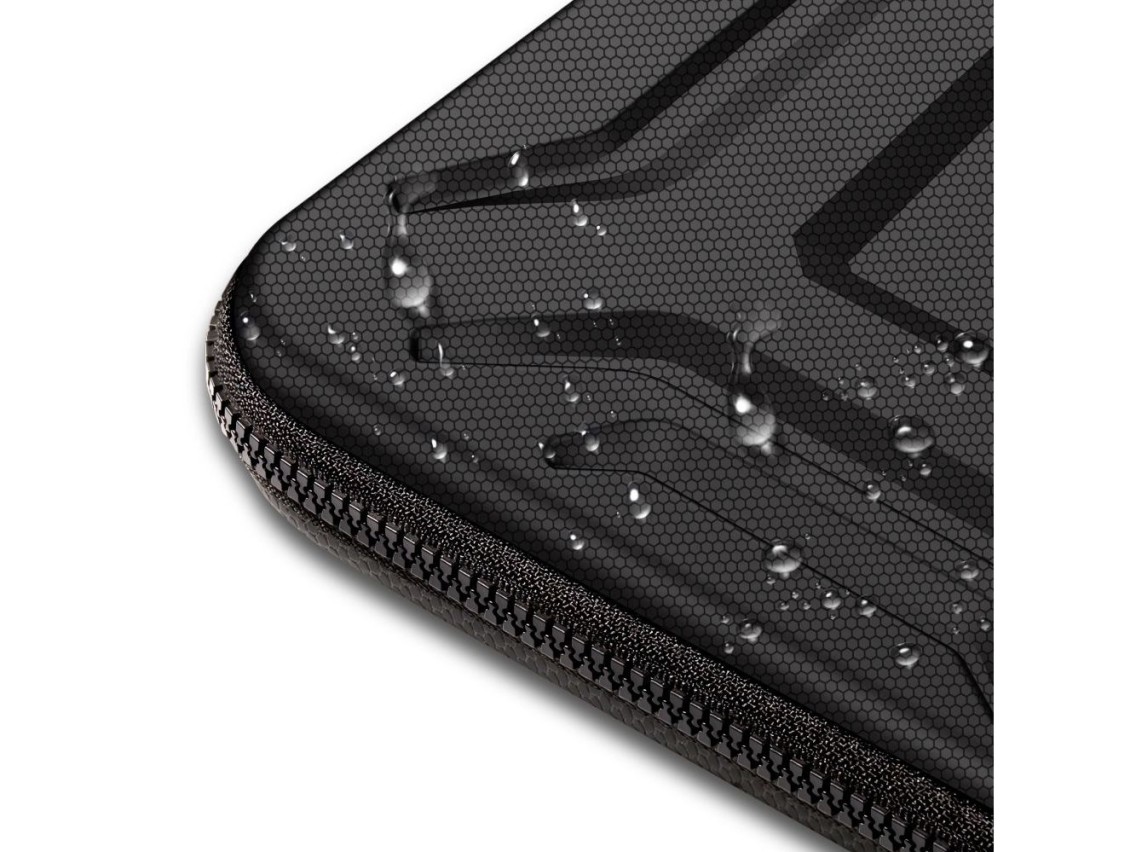 Capa para laptop Tech-Protect Kevlar Pro de 13 a 14 polegadas - Preta