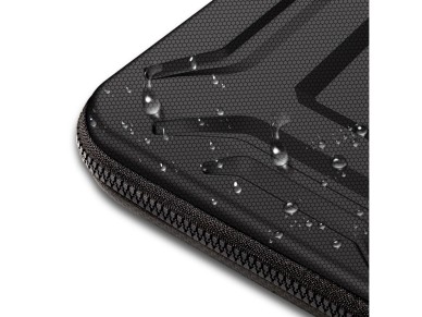 Capa para laptop Tech-Protect Kevlar Pro de 13 a 14 polegadas - Preta