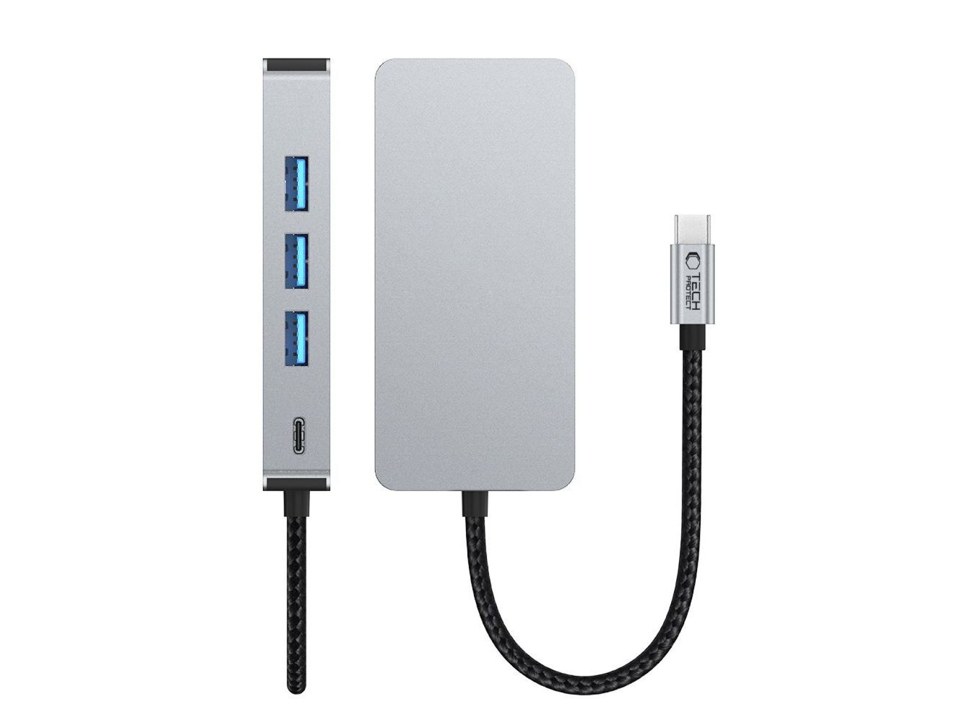 Tech-Protect HB05 HUB 9in1 USB-C + USB2.0 + USB3.0 + HDMI 4K 60HZ + SD / TF + PD100W + RJ45 adapter