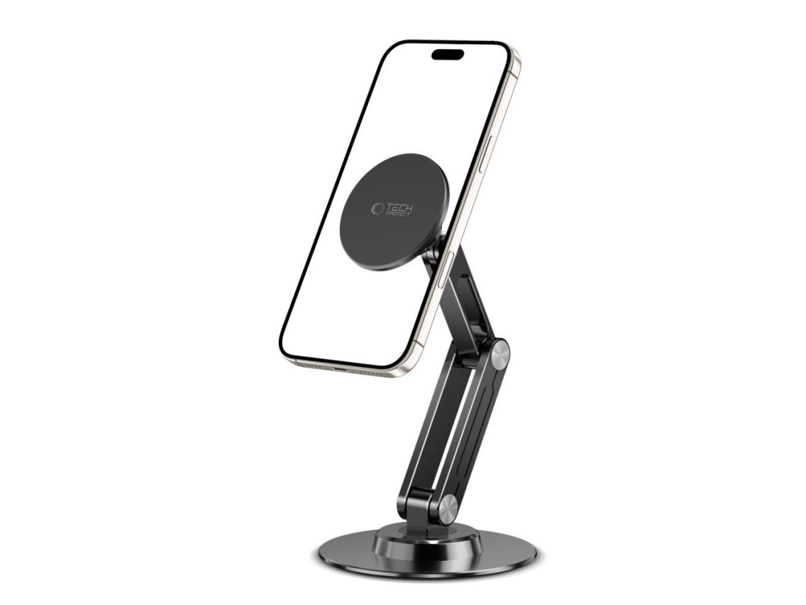 Soporte magnético para teléfono de escritorio Tech-Protect DPT100 MagSafe - Negro