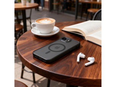 Capa Tech-Protect MagCam MagSafe para iPhone 16e / 17e - Preto Fosco Capa Tech-Protect MagCam MagSafe para iPhone 16e / 17e - Preto Fosco