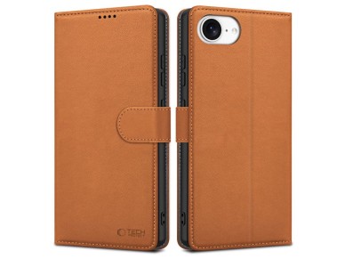 Tech-Protect Wallet Case for iPhone 16e / 17e - Brown Tech-Protect Wallet Case for iPhone 16e / 17e - Brown