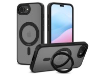 Capa Tech-Protect MagRing MagSafe para iPhone 16e / 17e - preto fosco