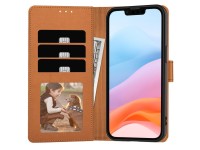 Funda tipo cartera Tech-Protect para iPhone 16e / 17e - Marrón Funda tipo cartera Tech-Protect para iPhone 16e / 17e - Marrón