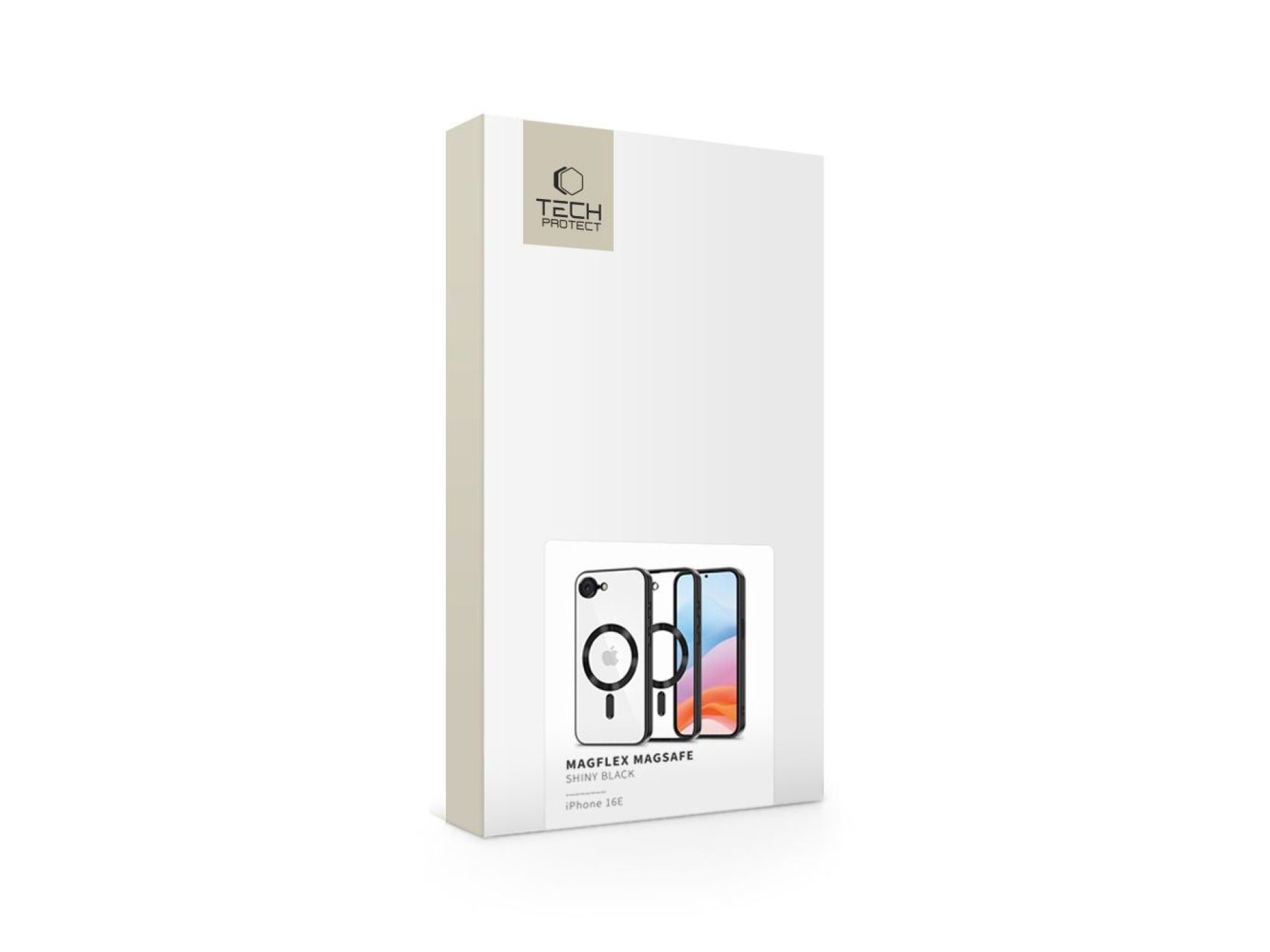 Capa Tech-Protect MagFlex MagSafe para iPhone 16e / 17e - Transparente