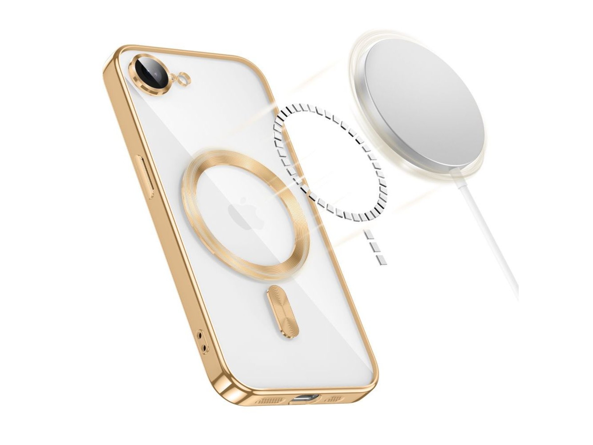 Funda Tech-Protect MagFlex MagSafe para iPhone 16e / 17e - Dorada