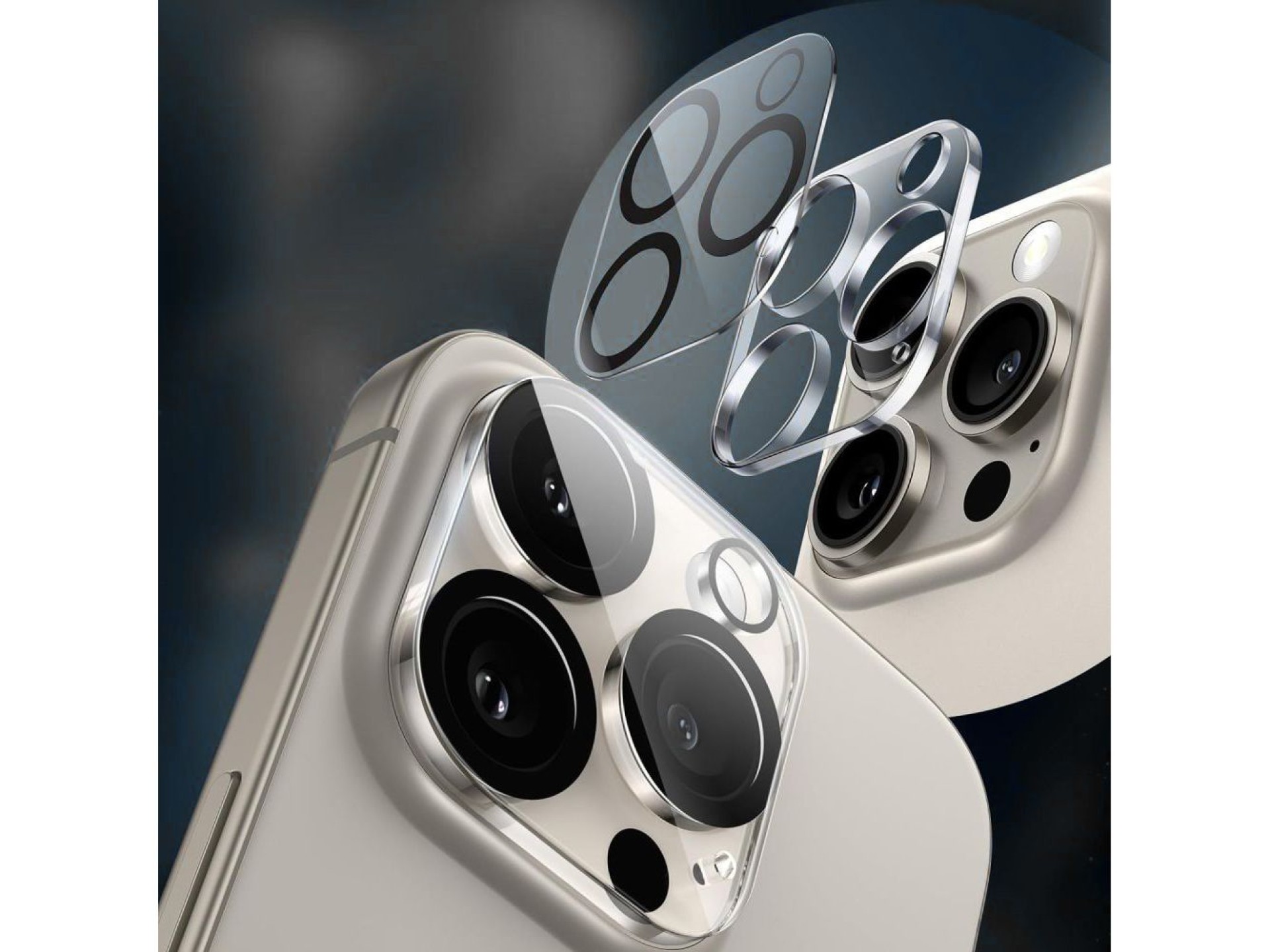 Tech-Protect Cam Fit+ Camera Cover for iPhone 16e / 17e - Clear