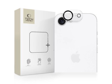 Tech-Protect Cam Fit+ Camera Cover for iPhone 16e / 17e - Clear