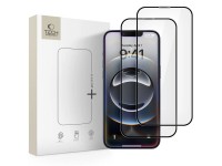 Protector de pantalla de vidrio templado Tech-Protect Glass Fit+ (paquete de 2) para iPhone 17e / 16 Protector de pantalla de vidrio templado Tech-Protect Glass Fit+ (paquete de 2) para iPhone 17e / 16