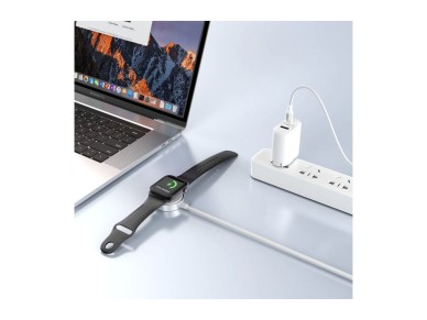 Tech-Protect UltraBoost USB-C Inductive Charger for Apple Watch 1m - White