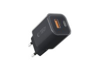 Carregador de parede Tech-Protect NCM33W de 2 portas PD33W/QC3.0 - preto Carregador de parede Tech-Protect NCM33W de 2 portas PD33W/QC3.0 - preto