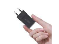 Carregador de parede Tech-Protect NCM33W de 2 portas PD33W/QC3.0 - preto Carregador de parede Tech-Protect NCM33W de 2 portas PD33W/QC3.0 - preto