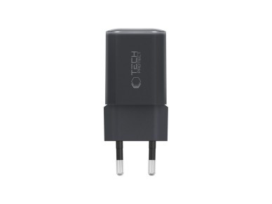 Tech-Protect NCM33W 2-port PD33W/QC3.0 wall charger - black Tech-Protect NCM33W 2-port PD33W/QC3.0 wall charger - black