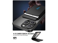 Capa universal Tech-Protect MagWallet Stand MagSafe - preta Capa universal Tech-Protect MagWallet Stand MagSafe - preta