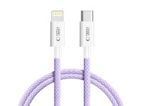 Tech-Protect Ultraboost Lite Lightning Cable PD60W/3A 1m - Purple