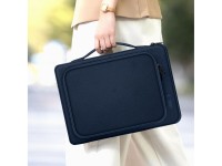 Bolsa básica Tech-Protect para laptop de 15 a 16 polegadas - azul Bolsa básica Tech-Protect para laptop de 15 a 16 polegadas - azul