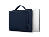 Bolsa básica Tech-Protect para laptop de 15 a 16 polegadas - azul Bolsa básica Tech-Protect para laptop de 15 a 16 polegadas - azul