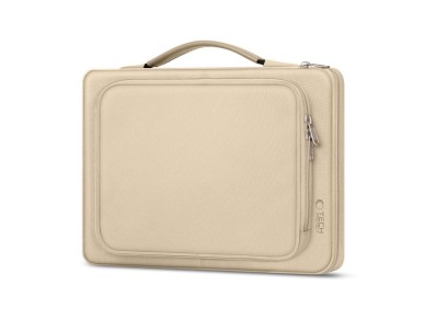 Bolsa básica Tech-Protect para laptop de 13-14" - bege Bolsa básica Tech-Protect para laptop de 13-14" - bege